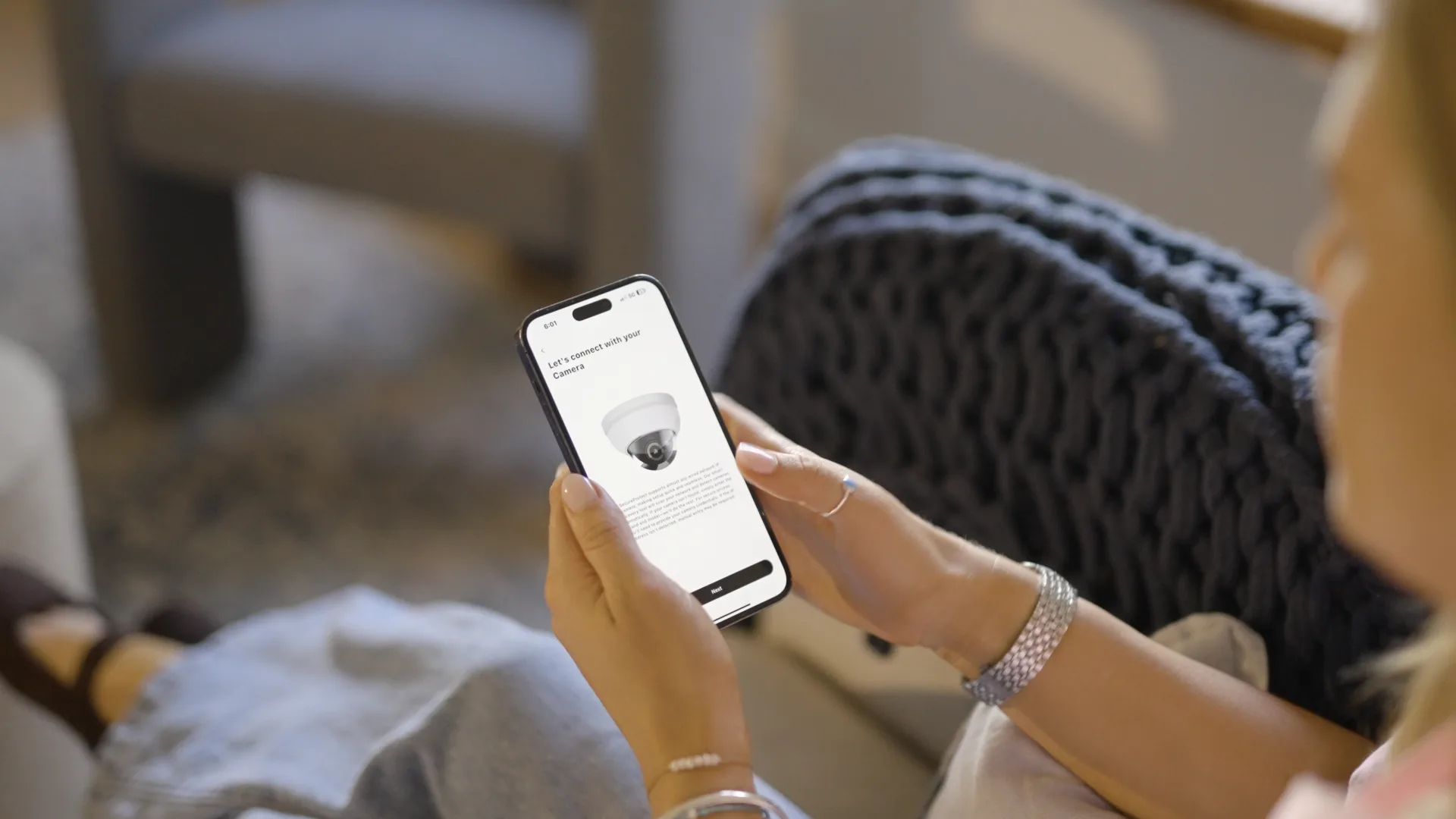 SecureProtect app - Add Camera setup